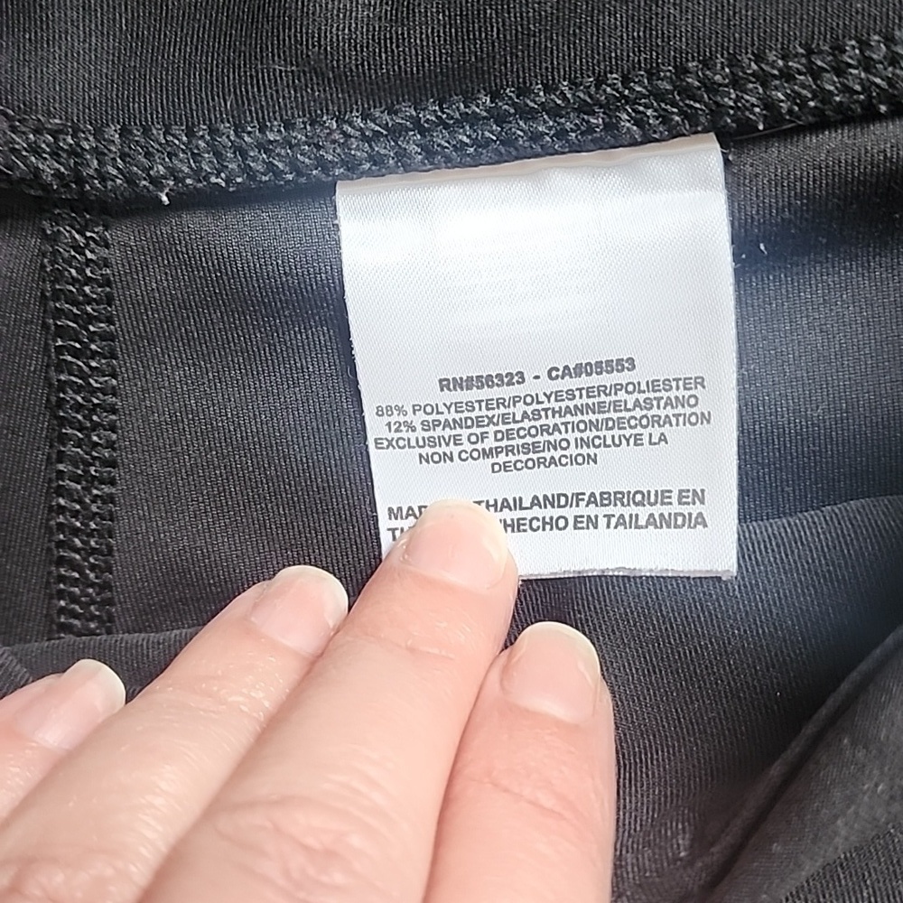 Nike Wide Leg Cropped Pants Size Large 12/14 - Picture 5 of 5